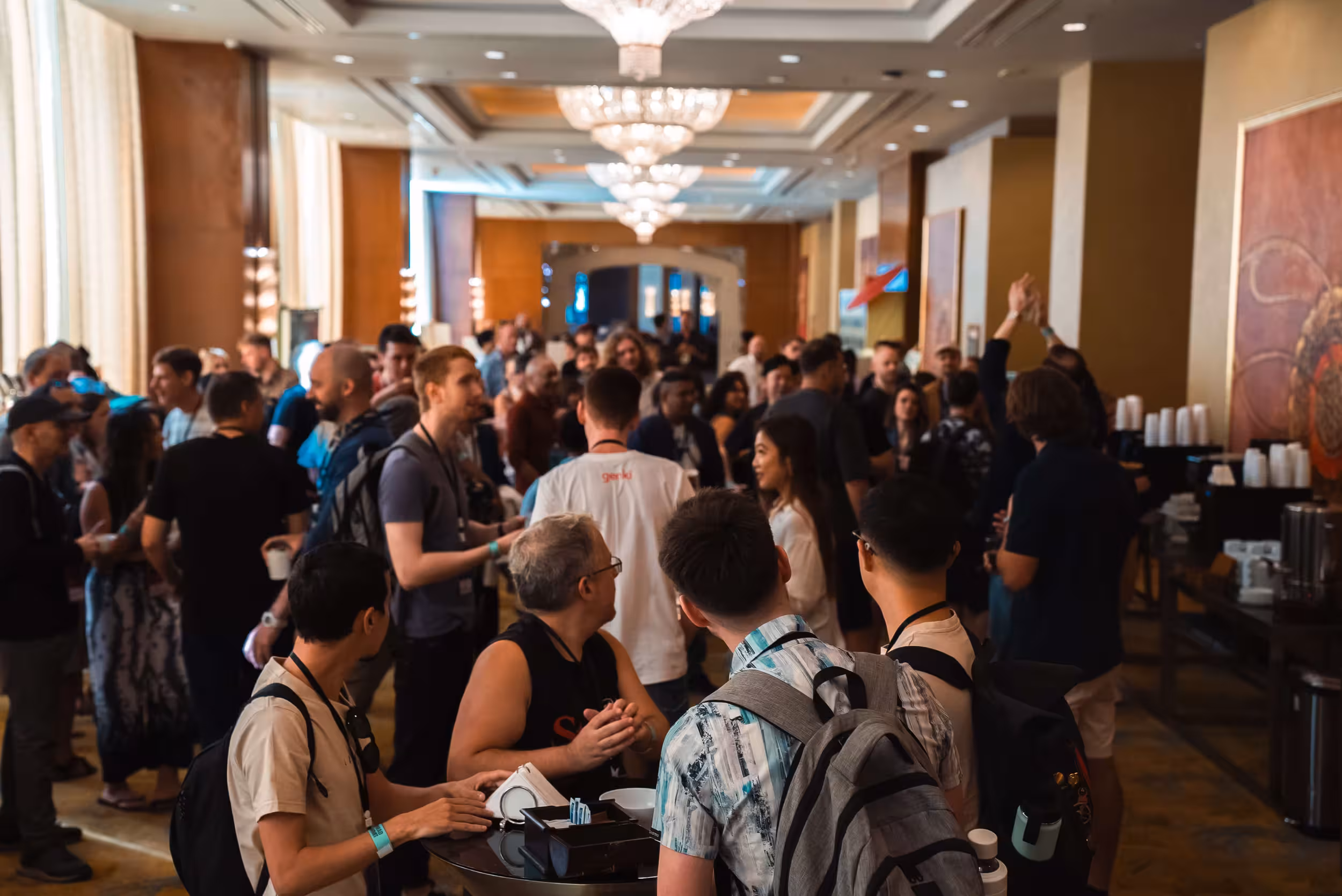 Networking at Nomad Summit