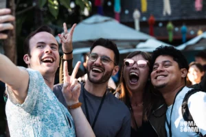 Cameron, Chris, Em and Sergio