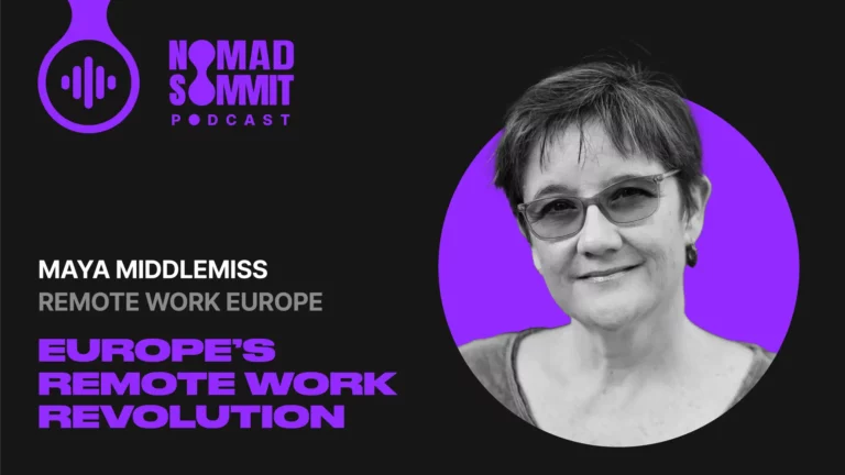 Nomad Summit Podcast Episode 3 with Maya Middlemiss