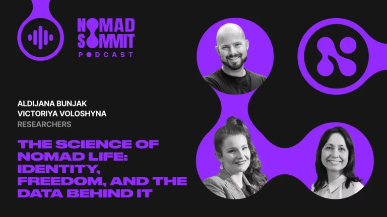 Nomad Summit Podcast Episode 9 with Aldijana Bunjak & Viktoriya Voloshyna