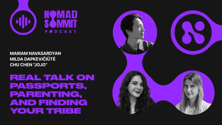 Nomad Summit Podcast Episode 10 with Milda, Mariam, Jojo & Christoph