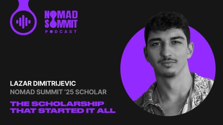 Nomad Summit Podcast Episode 26 with Lazar Dimitrijevic