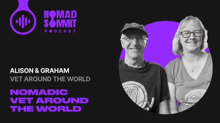Nomad Summit Podcast Episode 35 with Alison and Graham Pickering